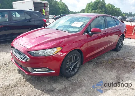 2018 Ford Fusion Se from USA, damaged, VIN 3FA6P0HD2JR265331